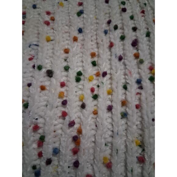 Altar'd State Women's size Medium Grungecore Confetti Chenille Festival Sweater - Picture 10 of 10